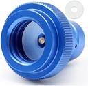CO2 Quick Adapter Accessories Blue Upgraded for Soda Water Maker Compatible with DUO/Terra/Art, for Connector Universal CO2 Cylinder