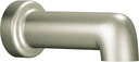 Moen Gibson Brushed Nickel Nondiverter 6.5 Inch Modern Tub Spout, 3892BN