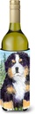 Caroline's Treasures SS8861LITERK Bernese Mountain Dog Wine Bottle Hugger Bottle Cooler Sleeve Hugger Machine Washable Collapsible Insulator Beverage Insulated Holder