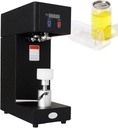 Soda Can Sealer Machine 5 pcs/min,Counting Function & LCD Digital Panel,1800 W Semi Automatic Tin Can Glass Bottle Sealing Device 50-126 mm Caliber,Black-220V