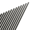 32 in. x 1 in. Aluminum Bronze Rectangular Baluster (14-Pack)