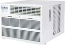 Arctic Wind 10,000 BTU 230V Through the Wall Air Conditioner with Supplemental Heat and Remote Control, Through the Wall AC Unit for Apartment, Bedroom, Medium Rooms up to 450 Square Feet in White