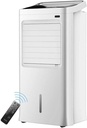 Air Coolers Evaporative Coolers Humidifier Air Conditioner Whit Remote Control Misting Evaporativ Portable Small Fan and Bladeless Noiseless Fan for Office Dorm Room