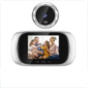 Sonnette de Porte numérique avec Vision Nocturne à 90 ° Moniteur LCD visionneuse de Judas caméra Protection de sécurité, knvbn-555 (D As shown)