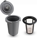 Reusable Filter Cups for Cuisinart Coffee Makers, Compatible with Cuisinart #SS-RFC HomeBarista - Premium Refillable Cups for Cuisinart Single Serve Coffee Machines (1 Pack with 1 Mesh Filter)