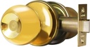 "Constructor""Chronos" Passage Polished Brass Finish Door Lever Lock Set Knob Handle Set