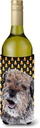 Caroline's Treasures SC9529LITERK Border Terrier Candy Corn Halloween Wine Bottle Hugger Bottle Cooler Sleeve Hugger Machine Washable Collapsible Insulator Beverage Insulated Holder