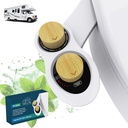 RV Bidet Seat Attachment with Dual Nozzles, Self-Cleaning, Rear/Front Cleaning, Non-Electric, Adjustable Water Pressure, Fresh Water RV Bidet Sprayer | Upgrade Camper Toilet in Minutes (Bamboo)