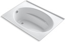 Kohler K-1113-F-0 5 ft. Drop-In Acrylic Tub w/Tile Flange & Drain White