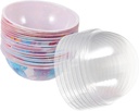 50pcs Mini Cupcake Containers Moon Cake Box Egg-yolk Puff Box Muffin Mini Cake Packaging Container