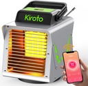 Greenhouse Heater 1500W with APP Remote Control, Greenhouse Heater With Thermostat, Portable Outdoor Heater for Plants Vegetables Flowers,Smart Electric Safe Heater for Green house,Grow Tents,Garage