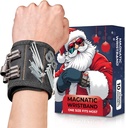 Gifts for Men Stocking Stuffers for Women Christmas - Magnetic Wristband for Holding Screws White Elephant Gifts for Adults Gifts for Men Who Have Everything Tools Dad Teens Husband Boyfriend