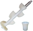 Soft Serve Machine 32 CM Beater Rod Stirrer Part Ice Cream Makers Scraper Auger Rod Fitting Accessories