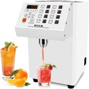 Automatic Fructose Dispenser,8.5L Commercial syrup dispenser,Stainless Steel Fructose Quantitative Machine with 304 Stainless Steel Fructose Drip Nozzle for Boba Milk Tea Bubble Tea,380W