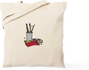CafePress Painting Colors Tote Bag Reusable Natural Beige Canvas Shopping Bag