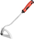 Kisangel Japanese Weeding Tool Garden Hoe Hand Shovel Lightweight Hoeing Tool for Weeding Root Hoeing
