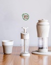 Ultimate Coffee Lover’s Kit – Milk Frother, Portable French Press & Espresso Cup