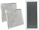 3 Pcs Microwave Charcoal and Grease Filter Mesh Set Fit for Samsung ME19R7041FS, ME19R7041FS/AA, ME19R7041FT, ME19R7041FT/AA, ME19R7041FB, ME19R7041FB/AA