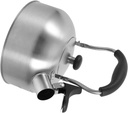 Luxshiny Stainless Steel Gooseneck Tea Kettle Stovetop Hot Water Pot Whistle Vintage Design for Gas Electric Stoves