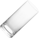 Luxshiny Elegant Straight Water Cup Glass Drinking Cup for Water Juice Beer Multi-purpose Glassware