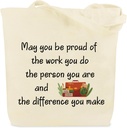 Teacher Appreciation Gifts End Of Year Graduation Thank You Back To School Retirement Mothers Day Christmas Halloween Thanksgiving Birthday Valentine Easter Gifts Ideas Tote Bag for Teacher Women