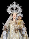 Virgen de las Mercedes Virgin of Mercy Accent Tile Mural Kitchen Bathroom Wall Backsplash Behind Stove Range Sink Splashback One Tile 6"x8" Ceramic, Glossy