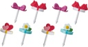 トルネ Torne P-3341 Bento Decoration Supplies, Gift Picks, 8 Pieces (4 Types x 2 Each)