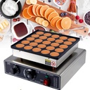 Waffle Pancakes Making Machine,Mini Pancake Baker 900W/1800W Commercial Electric Nonstick Waffle Maker Machine Pancake Maker for Home Kitchen Restaurant Snack Dessert 25holes