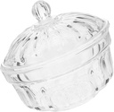Zerodeko Acrylic Serving Bowl Lid Candy Jar for Buffet Snack Containers for Entertaining