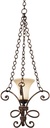 Kalco 5520AC/1219 Amelie 1-Light Mini Pendant, Antique Copper Finish