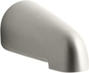KOHLER K-373-BN Devonshire 4-7/16-Inch Non-Diverter Bath Spout, Vibrant Brushed Nickel