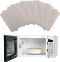 6 Pcs Universal High Temperature Resistant Mica Sheet Waveguide Cover Mica Plates Sheets for Microwave Oven(108mm * 99mm)