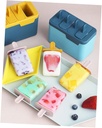 Cell DIY Ice Lolly Maker Pink Silicone Ice Cream Mold Reusable Popsicle Tray for Homemade Chilled Treats Family Fun Kitchen Tool