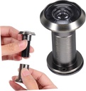 TEHAUX Peephole with Peeping Privacy Cover for Easy Installation Fit for Home Office Apartment Hotel Security