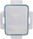 Snapware 6 Cup Total Solutions Clear Lid W/Juniper Green Gasket - Made in USA