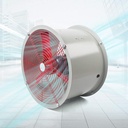 Gdrasuya10 Explosion Proof Axial Flow Fan, Extractor Fan Blower Cylinder Pipe Fan 2880m³/H 1450RPM