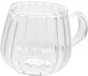 Glass Jug with Pour Spout Mini Pitcher for Coffee and Tea Service - Glass Design for Easy Liquid Visibility