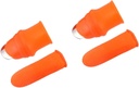 2pcs Garden Silicone Thumb Knife Finger Harvesting Tools for Easy Vegetable Fruit Comfortable Fit for Women S Orange Gardening Accessories