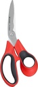 Corona Stainless Steel Floral Scissors, 3 Inch Blade, FS 4000,Red