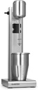 Klarstein Kraftpaket Pro Drink Mixer, 80 Watt, 1 Litre, 2 Levels, 20,000 rpm, Stainless Steel Mixing Cup, Milk & Protein Shake, Drink Mixer, Cocktail, Bar Mixer, Gastro, Professional, Silver