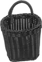 Hanging Woven Storage Basket Decorative Wall Basket Organizer for Kitchen Bathroom Multi Purpose for Vegetables Flowers Easy to Install Stylish Home Decor
