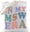 TSOTMO MSW Gift MSW Social Worker Gift MSW Degree Tote Bag MSW Graduate Gift Grads Masters Graduation Gift