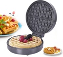Electric 1400W Waffle Maker Iron Machine, Waffle Home Machine, Deep Fill Non-Stick Coating Cooking Plates, 4-Slice Belgian Waffle Maker with Pfoa Free, Thermostat, Easy to Clean, Black