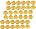 50pcs Moon Cake Dome Boxes Mini Cupcake Container Cake Box Dome Egg Yolk Puff Packing Single Container