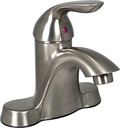 VALTERRA Phoenix S1265-1 Spout 4" Faucet Hi Arc 1 Handle Hybrid Brushed Nickel Single Lever Bathroom Faucet