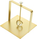 Cabilock European Style Vintage Napkin Holder Stand Elegant Tissue Rack for Kitchen Countertop Smooth Edges Versatile Table Decor for Home Restaurant Party and Banquet Use