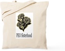 CafePress Tote Bag Natural Canvas Tote Bag, Reusable Shopping Bag