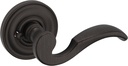 Baldwin 5152.PRIV 5152 Privacy Door Lever Set with 5048 Rose from The Estate Collection - Venetian Bronze