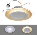 HALO RL Night Light 5/6 inch Recessed LED Trim, Retrofit Module, 1000-Lumens, Selectable CCT 2700K, 3000K, 3500K, 4000K, 5000K with Dim to Warm