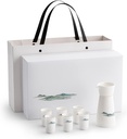Sake Set, Saki Cups，Crafts Cup Ceramic Sake Set， Japanese Sake Set include 1PC Sake bottle, 6PCS Sake Cups and Gift box, Traditional Ceramic Crafts Sake Set Cups, 7Piece
